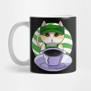 American Shorthair Cat Lover Coffee Barista Mug